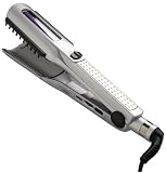 Conair 2 in. Tourmaline Ceramic-Coated Plates with Rotating Spin Attachment Color - Silver