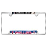 MLB Philadelphia Phillies Metal License Plate Frame