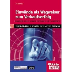 Einw�nde als Wegweiser zum Verkaufserfolg, 1 CD-ROM Einw�nden sicher begegnen, Argumentationen aufbauen. Trainings-CD f�r ca. 5 Std. Intensivtraining. F�r Windows ab 95