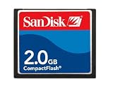 SanDisk SDCFB-2048-A10 2GB CF Type 1 Card (Retail Package)