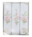 Ladies Handkerchiefs - Gift Box Of 3 Pink Embroidered Flowers