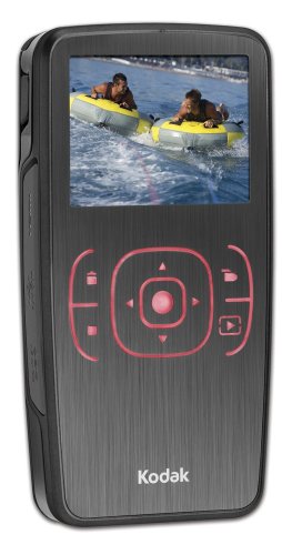 Kodak Zx1 HD Pocket-Camcorder (SDHC Karte, 5,1 cm (2 Zoll) Display, USB 2.0) schwarz