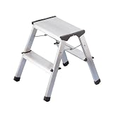 Hailo Step KE Aluminium Folding Steps 2 x 2