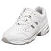 Propet Women's Flex Walker Sneaker,White/Silver Smooth,7.5 M (US Women's 7.5 B)