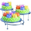 Wilton Party Cake Dessert Stand Display Wedding 3 Tier