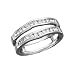 Jewelry : 14K White Gold 3/8 ct. Diamond Ring Guard