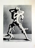  : Climbing, 1988 Art Print Poster By Mark Kostabi, 22 " x 30 "