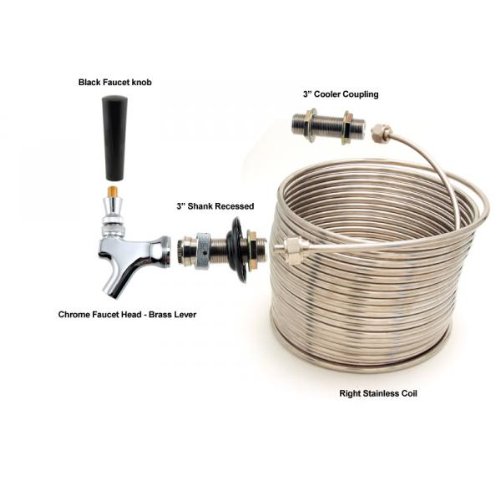Basic Single Tap Jockey Box Kit - No Cooler