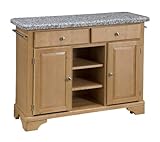 Grey Granite Top on Maple Cabinet by Home Styles - Light Wood (9300-1093)