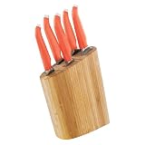 Furi Rachael Ray Gusto-Grip 6-Piece Bamboo Knife Block