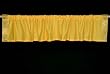 Yellow Sari Rod Pocket / Pole Top Valance - Pair