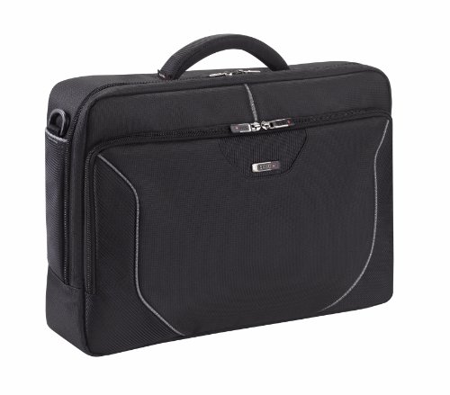 SOLO Sentinel Collection Laptop Portfolio for Notebook Computers up to 16 Inches, Black, RMR301-4
