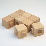 No.310　積木パズル　9ピース / ◯△□タイプ　　木のおもちゃ　組木 OSKオガワ精機