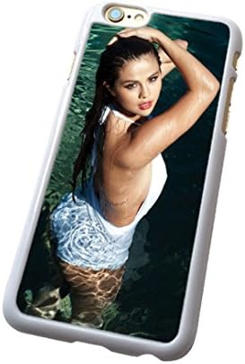 NONGCHAO TM iPhone 6 Plus iPhone 6s Plus Selena Gomez Hard Case Back Cover Laser Technology (Pattern 8)(White)