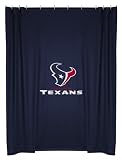Best Quality Locker Room Shower Curtain - Houston Texans NFL /Color Midnight Size 72 X 72