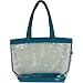 Teal Blue Lug Clearview Straps Tote Great for travel beach
