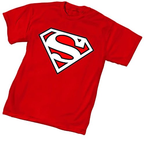  : SUPERWOMAN SUPERMAN SYMBOL T-SHIRT Tee