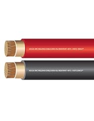Home Improvement: 4/0 Gauge Premium Extra Flexible Welding Cable 600 Volt - EWCS Brand - COMBO PACK - 10 FEET EACH BLACK+RED - Made in the USA! - EWCSSPEC