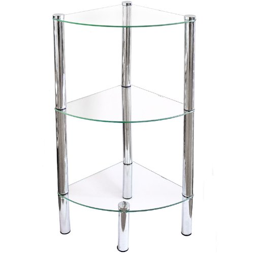 Eckregal Badregal Regal Glas ca.