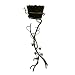 4-Bottle Floor Wine/Glass Holder