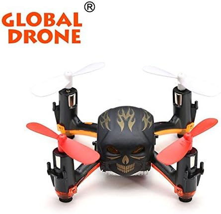 Czxin® Global Drone GW008 2.4G 4CH Headless Mode Automatic Parallel System 3D Rolling Mini Quadcopter Skull Nano RC Drones VS Cheerson CX-10 CX-10A