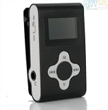 4GB CLIP MP3 PLAYER w/ DISPALY, FM RADIO & VOICE RECORDER