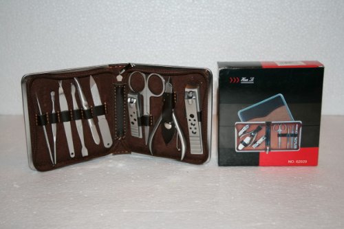 10Pc Face And Manicure/Pedicure Set