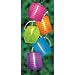 Lantern Lights Multicolored 10 Patio Light Set, 7-1/2-Foot