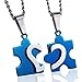 Jstyle Jewelry Stainless Steel Friendship Pendant Best Friend Couples Necklace