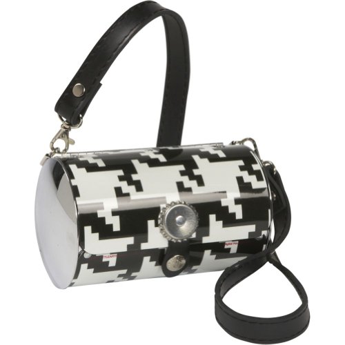 Littlearth Cyclone Purse - DIGITAL HOUNDSTOOTH