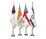 IMAGE OF Valley Forge Flag Episcopal Flag Set with 4' x 6' Flag and Stand