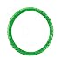 Ergonomic Contour Grove Grip Steering Wheel Cover - Patent Leather Light Green Lime