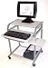 STS5801 Mini 24 inch Laptop Computer Desk - Grey