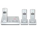 Verizon Basic DECT 6.0 Phone with Answering Machine and 2 Extra Handsets - V100AM-3
