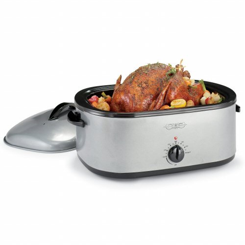 Bella Cucina 18-Quart Roaster Oven - Silver product image
