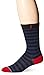Stance Men's Filly Classic Crew Light Socks, Navy, Large/Shoe Size 9 - 12