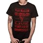 T-Shirt Homme Noir Van Halen "Whiskey" (Taille XL) ~ Van Halen
