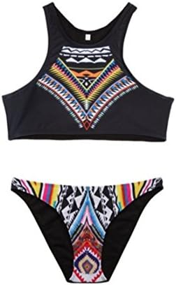LANTENG,Sexy Female High Collar Halter Halter Bikini Fashion , Bohemian Beach Style.