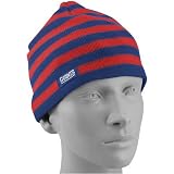 Reebok New York Giants Ladies Red Striped Team Colors Knit Beanie