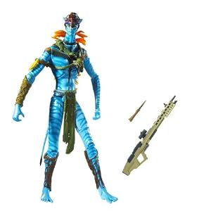 James Cameron's Avatar Movie Masters Avatar Jake Sully Warrior Figure