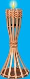 from Beistle Tabletop Bamboo Torch