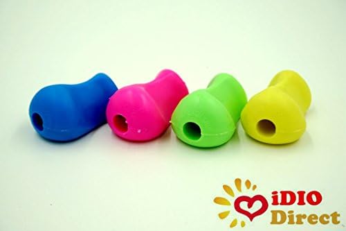 IDIO Universal Ergonomic Writing Aid for Righties and Lefties,pack of 20,4 Count Assorted Colors,Helps Hands for Secret Garden color book painting