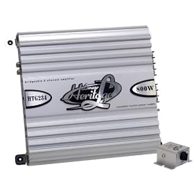 Lanzar HTG234 2 Channel 800 Watts High Power MOSFET Amplifier **FREE GIFT WHEN YOU ORDER THIS ITEM FROM NEW IMAGE CAR HIFI**