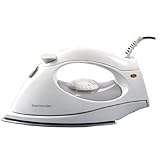 Toastmaster 3305 Steam and Dry Iron with Polished-Aluminum Soleplate