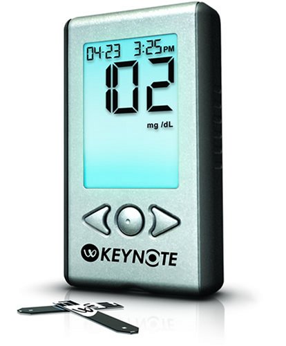 HealthPersonalCare: AgaMatrix WaveSense KeyNote Meter Kit   Blood Glucose Monitoring System