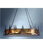 Black Bear at Dusk Chandelier by Meyda Tiffany