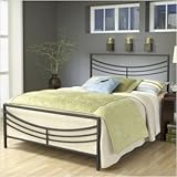 Kingston Queen Size Bed in Brown - Hillsdale Furniture - 1503BQR