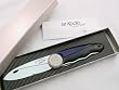 Le Kooto French Designer Sporting retractable knife in gift box STORM