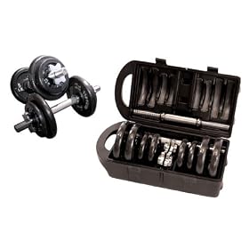 Deluxe 40lb Dumbbell Set