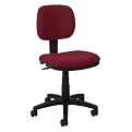 610 Series Swivel Task Chair - Burgundy/ Black